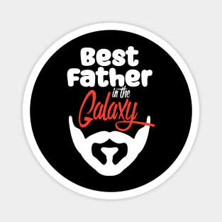 Best Father in the Galaxy-black Magnet